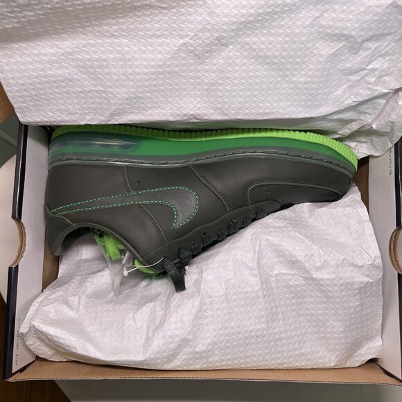 Nike Air Force 1 Supreme Max Air '07 Sample Dark Army SZ 10.5 316666-333 NWB - Picture 6 of 16
